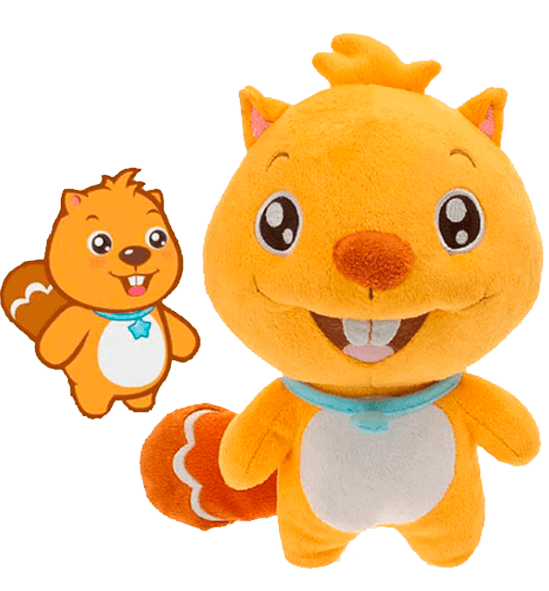 Peluche publciitario ardilla